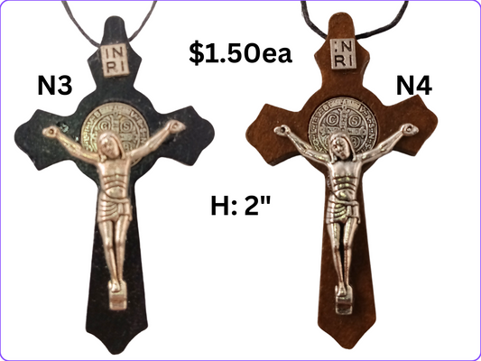 Saint Benefict Crucifix: N3, N4