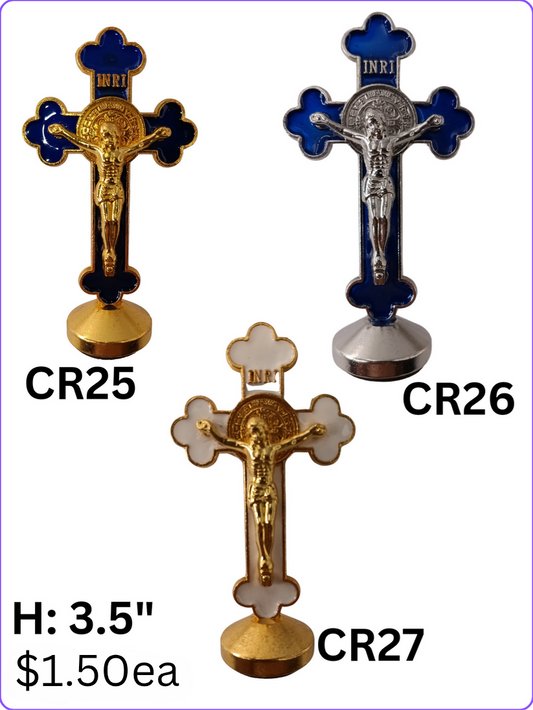 SAINT BENEDICT CRUCIFIX: CR25, CR26, CR27