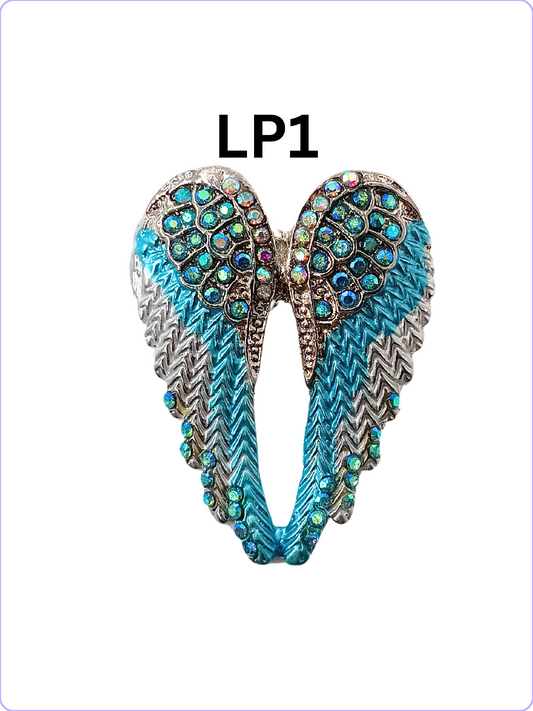 LP1: ANGEL WINGS LAPEL PIN