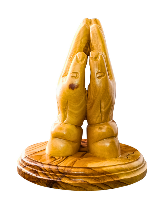 S: PRAYING HANDS STATUE