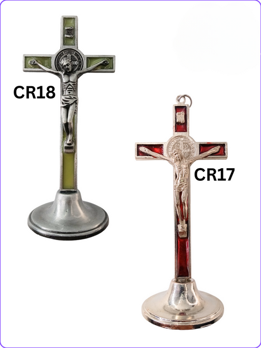 SAINT BENEDICT CRUCIFIX: CR17, CR18