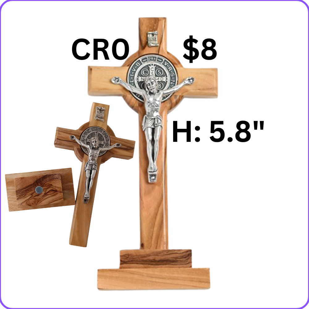 SAINT BENEDICT CRUCIFIX: CR0