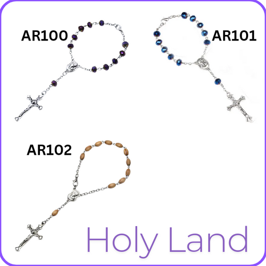 AUTO ROSARIES: AR100, AR101, AR102 HOLY LAND