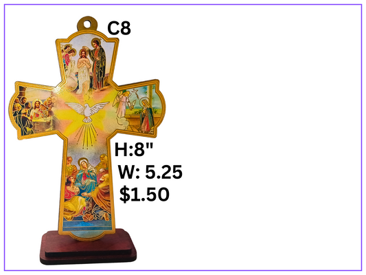 C8: PICTURE CROSS HOLY SPIRIT