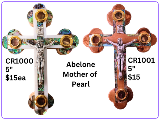 BUDDED CRUCIFIX: CR1000, CR1001