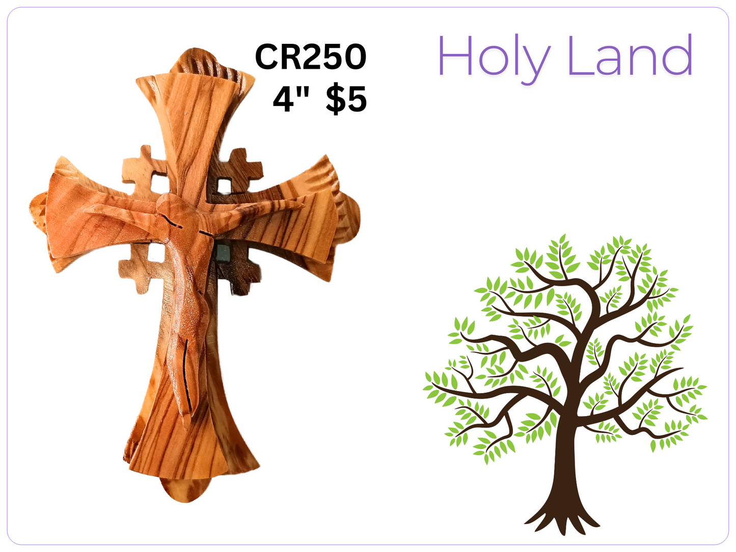 Jerusalem Crucifix: CR250
