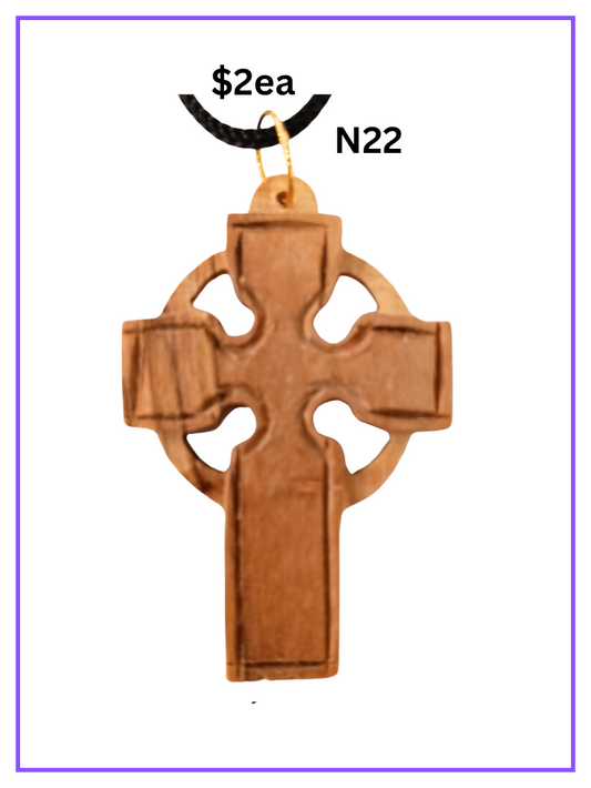 CELTIC CROSS NECKLACE: N22