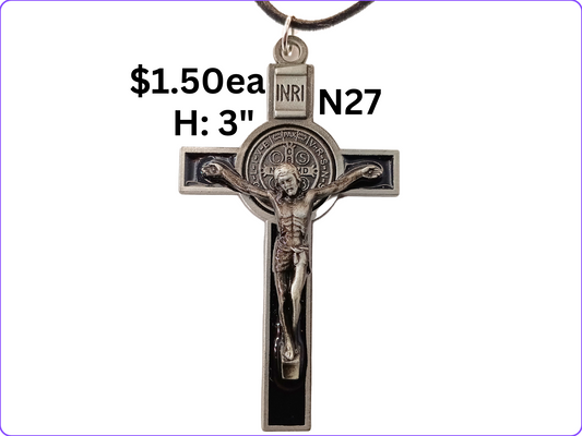 SAINT BENEDICT CRUCIFIX: N27