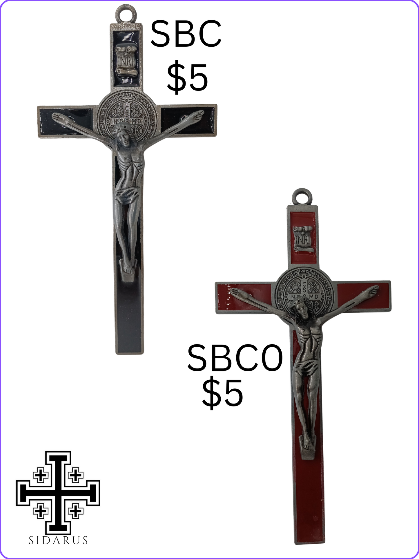 SAINT BENEDICT CRUCIFIXES: SBC, SBC0
