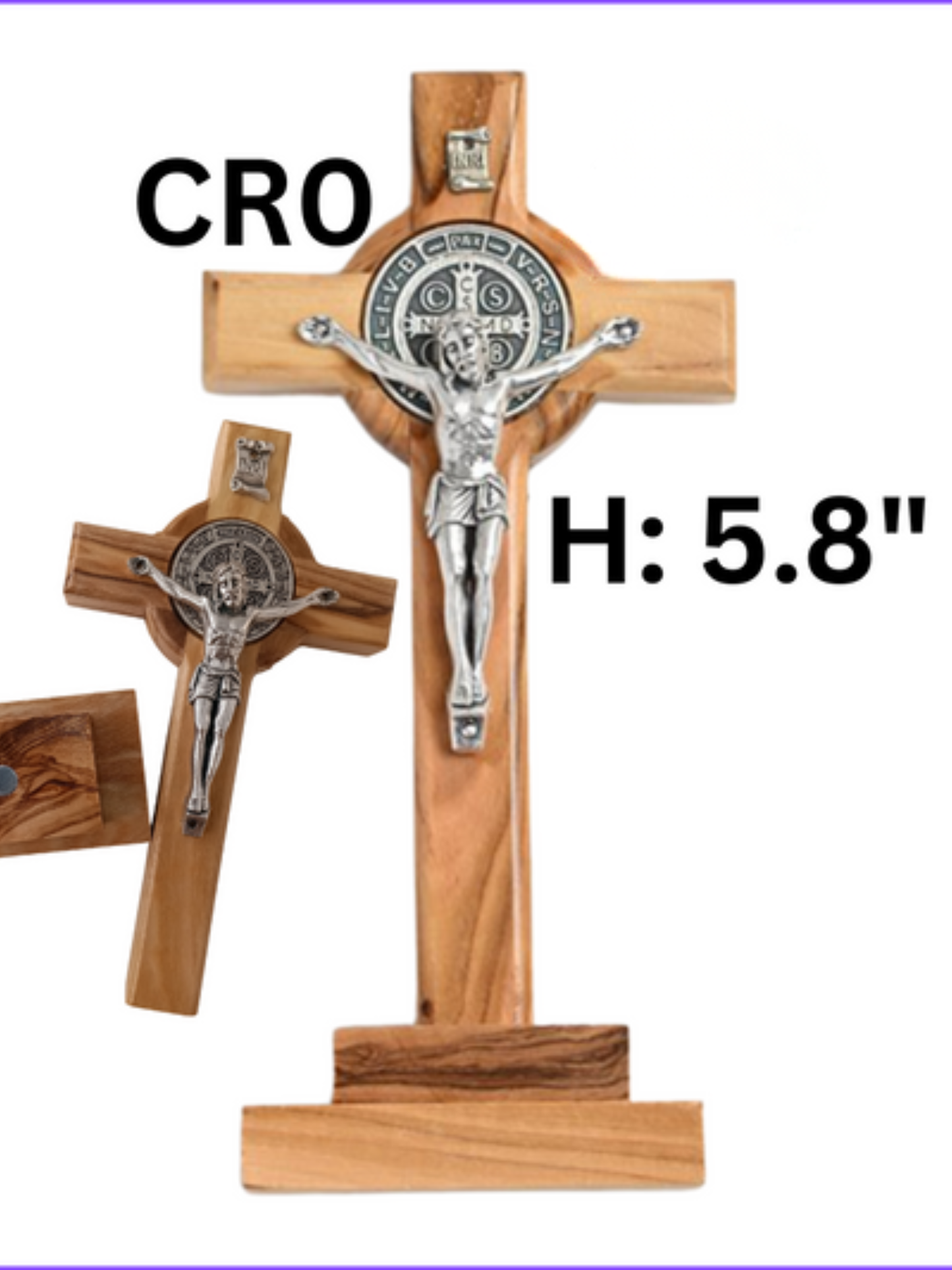 SAINT BENEDICT CRUCIFIX: CR0