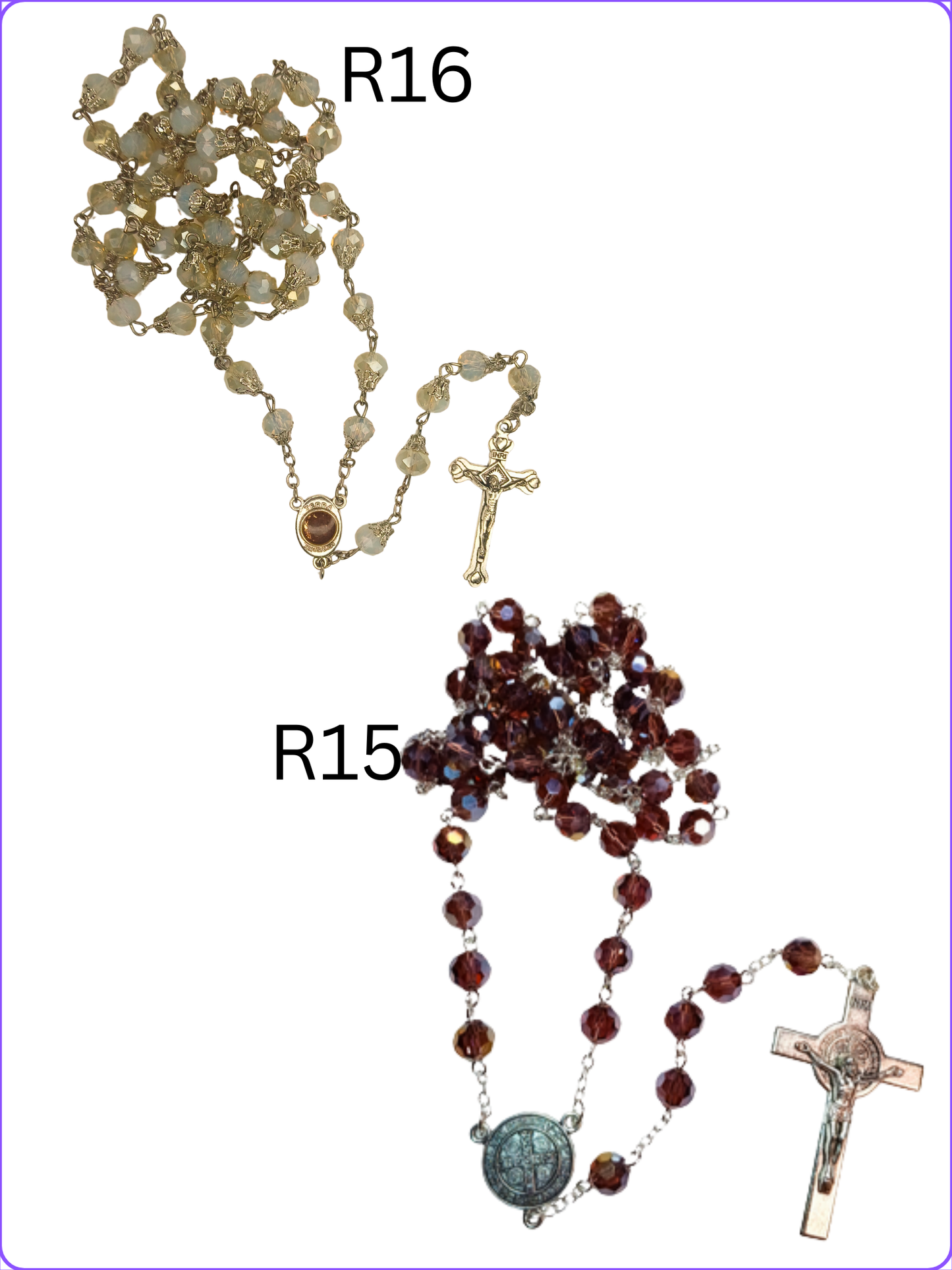 R15, R16: ROSARY