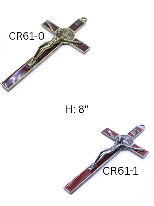 CR61-0, CR61-1: SAINT BENEDICT CRUCIFIX